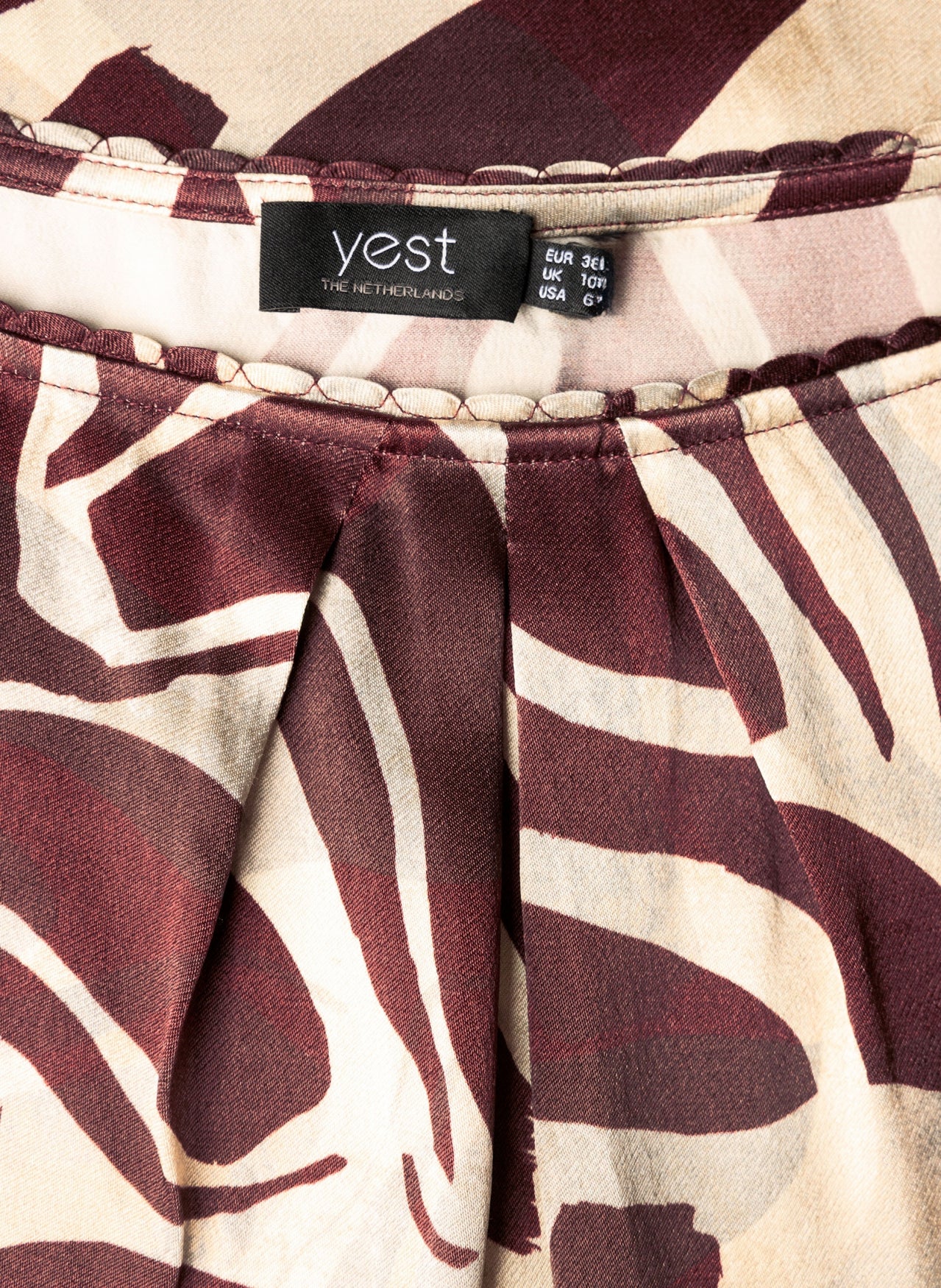 Clara | Dark Bordeaux/Multi