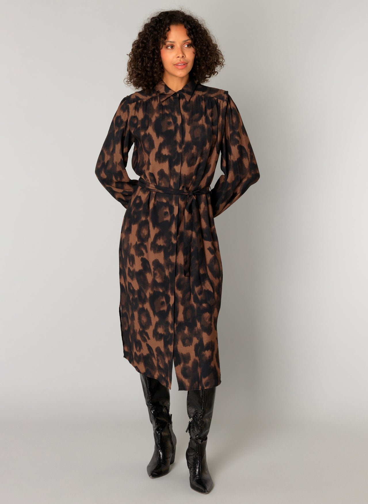 Charlene | Warm Taupe/Multi-C