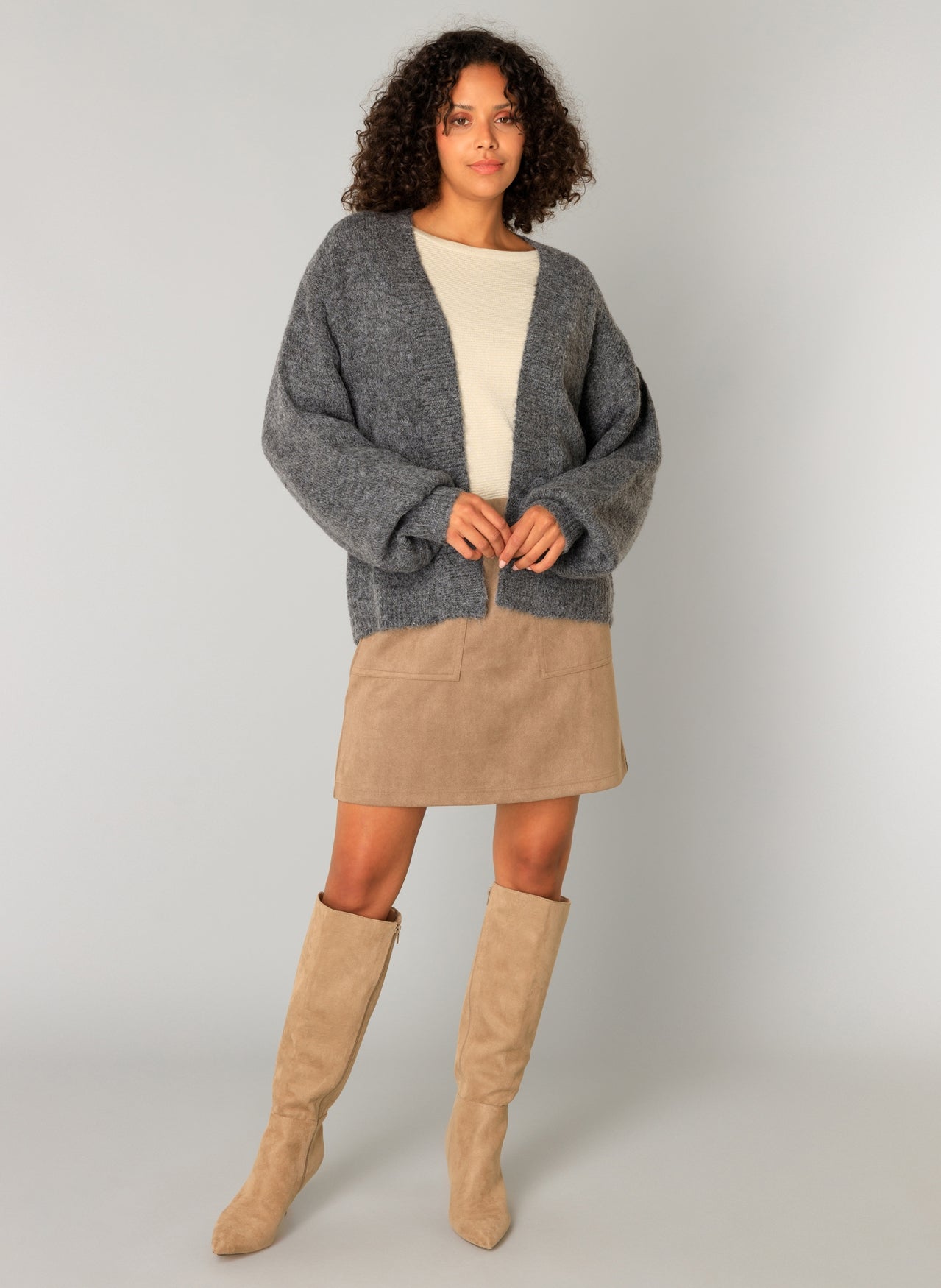 Calista | Dark Grey/Melange