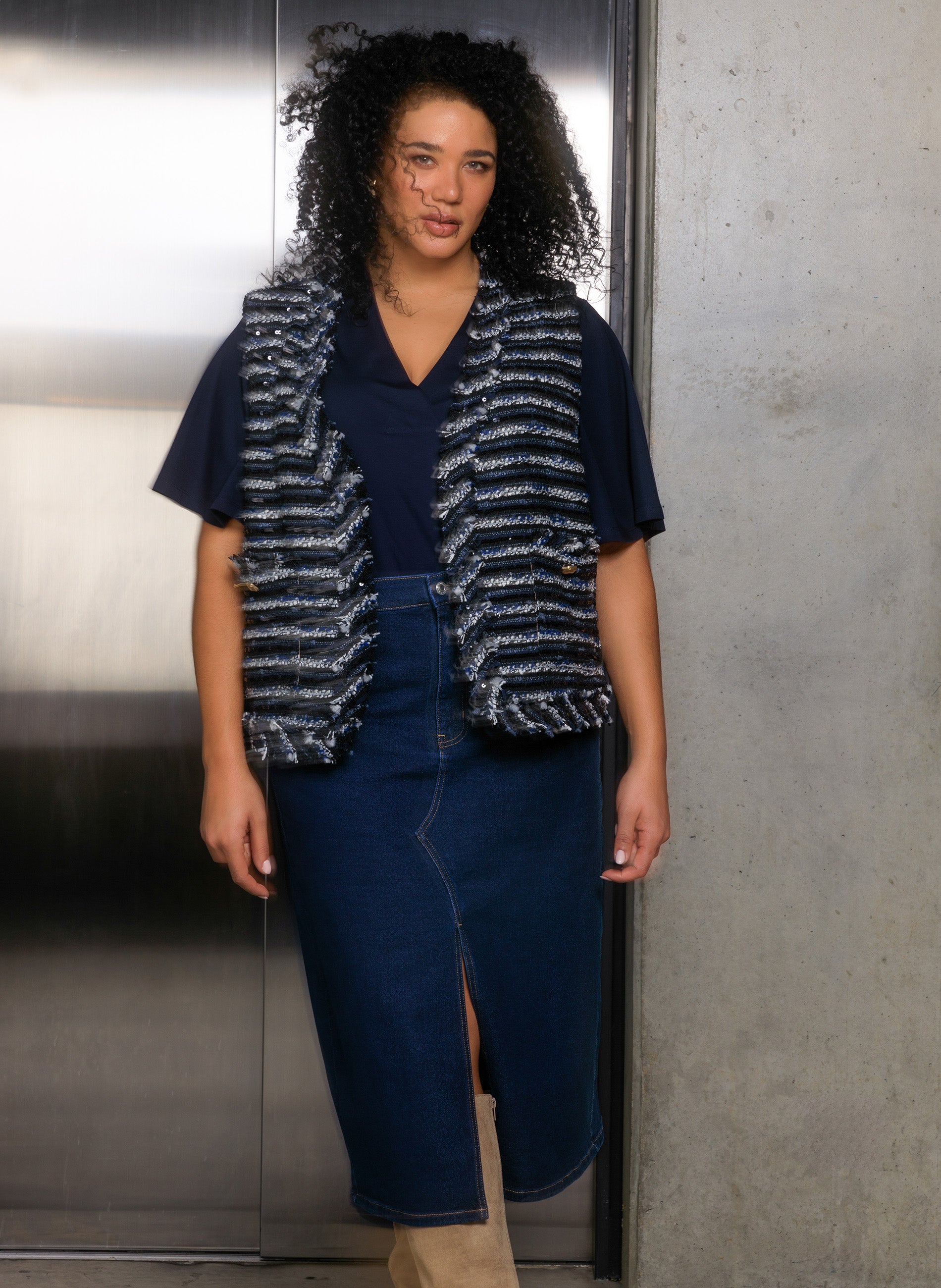 Glaube | Dunkelblauer Denim