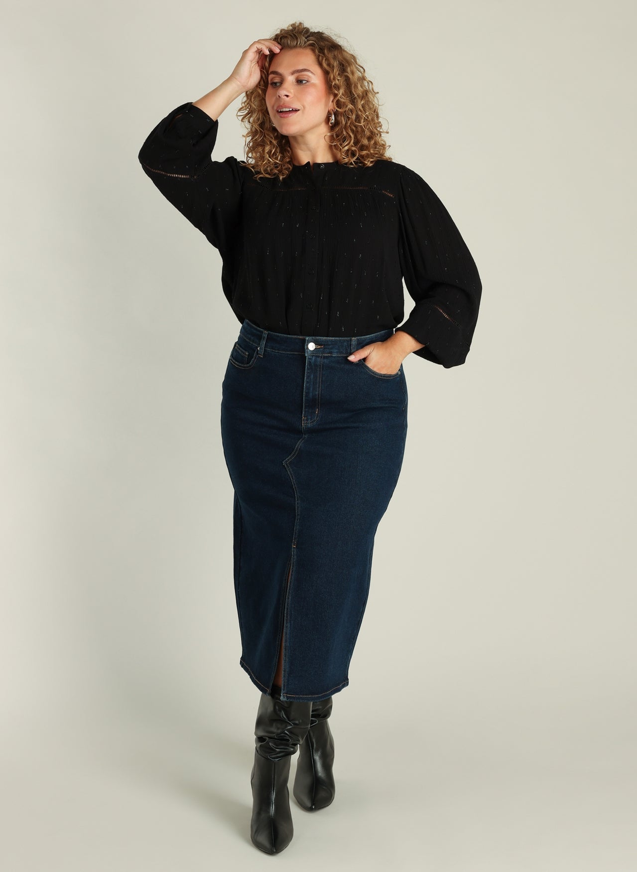 Glaube | Dunkelblauer Denim