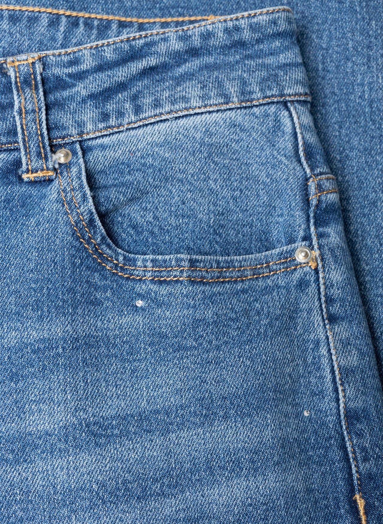 Fatima | Denim Stone Wash Blau