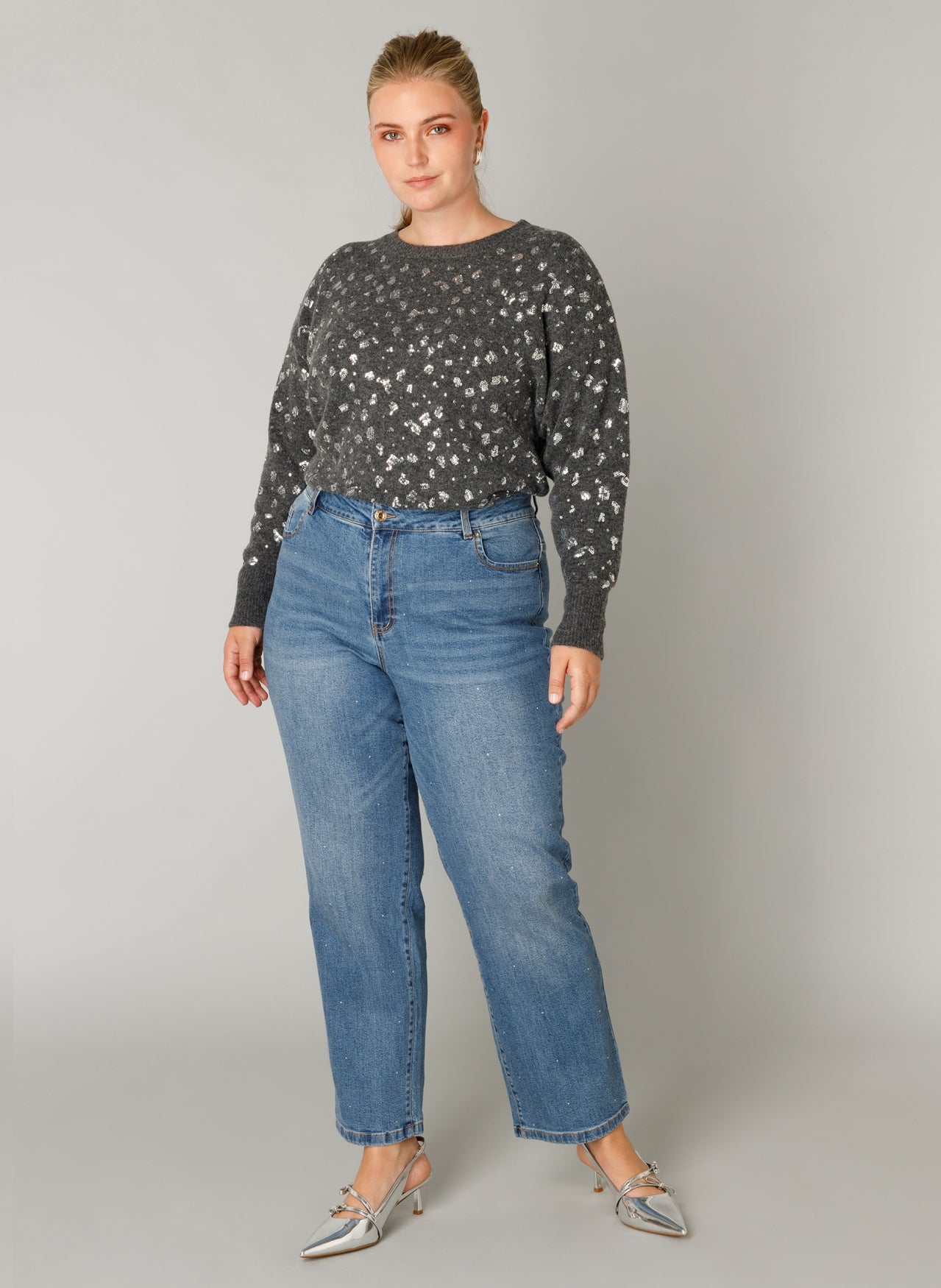 Fatima | Denim Stone Wash Blau