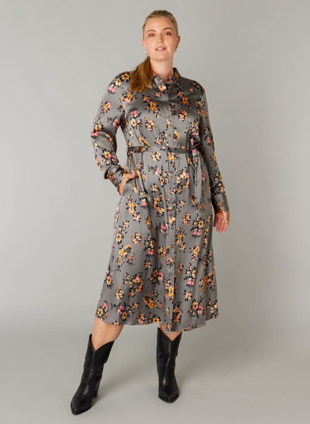 Finley | Stahlgrau/Mehrfarbig