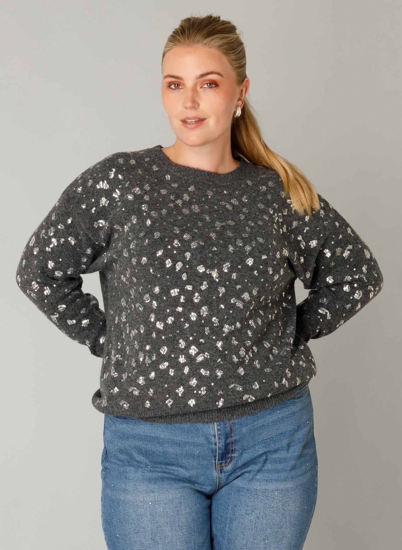 Franny | Dunkelgrau/Melange