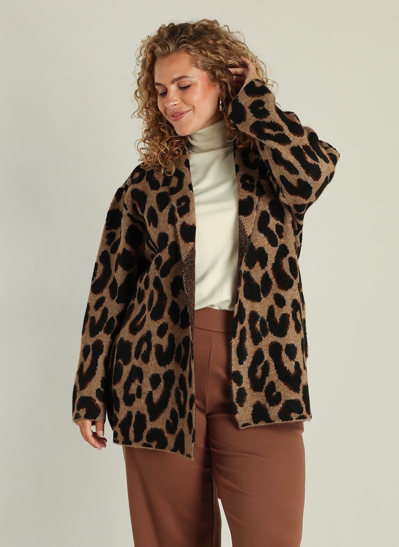 Gemma-Louise | Soft Taupe/Multi Col