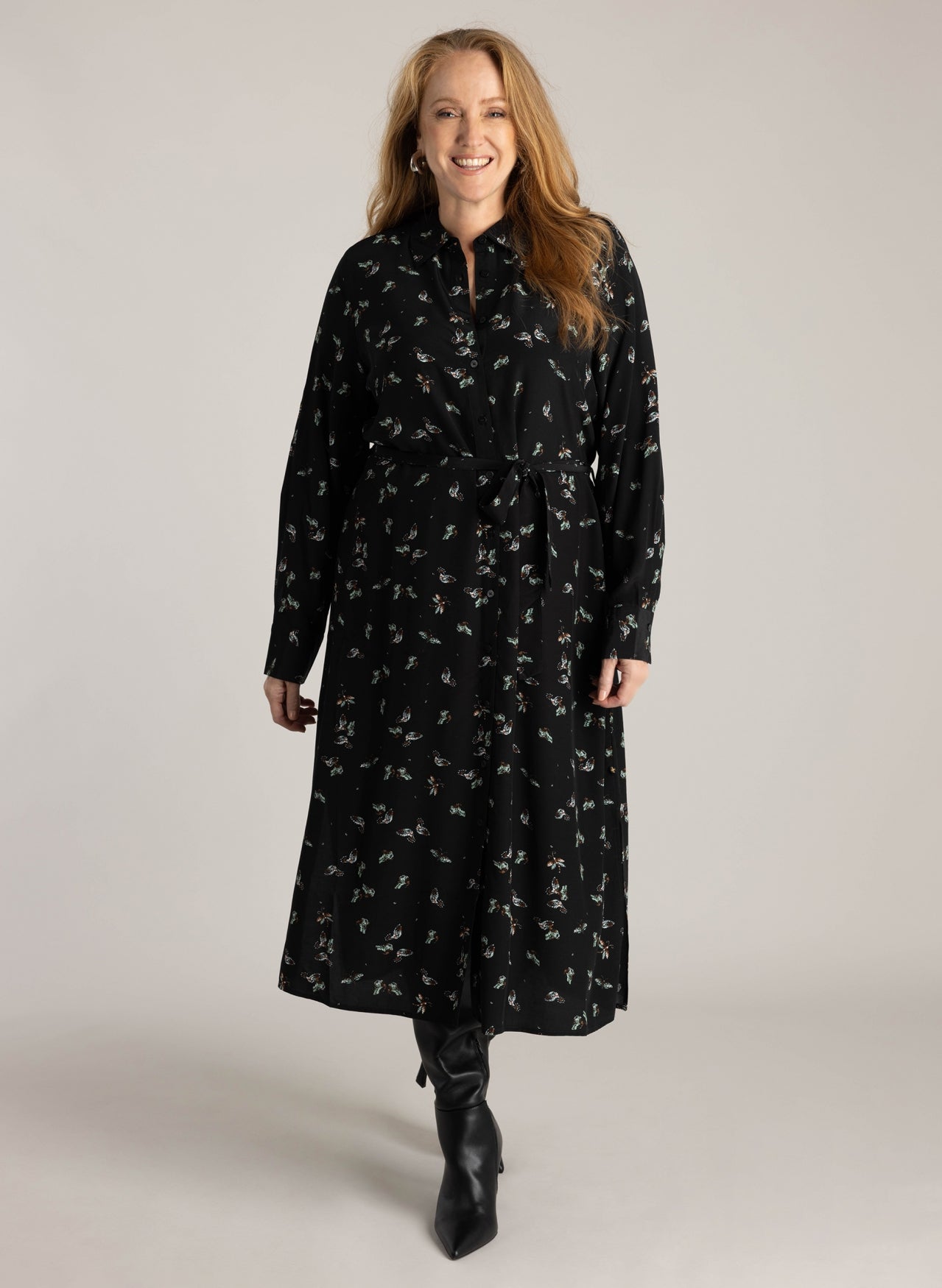 Hanna | Black/Multi-Colour