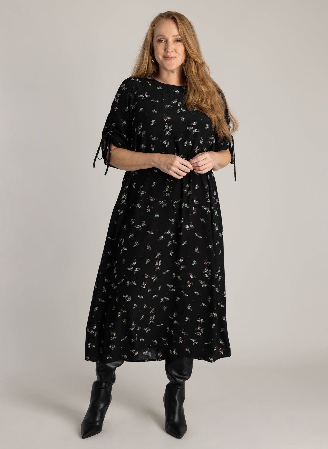 Hedwiga | Black/Multi-Colour