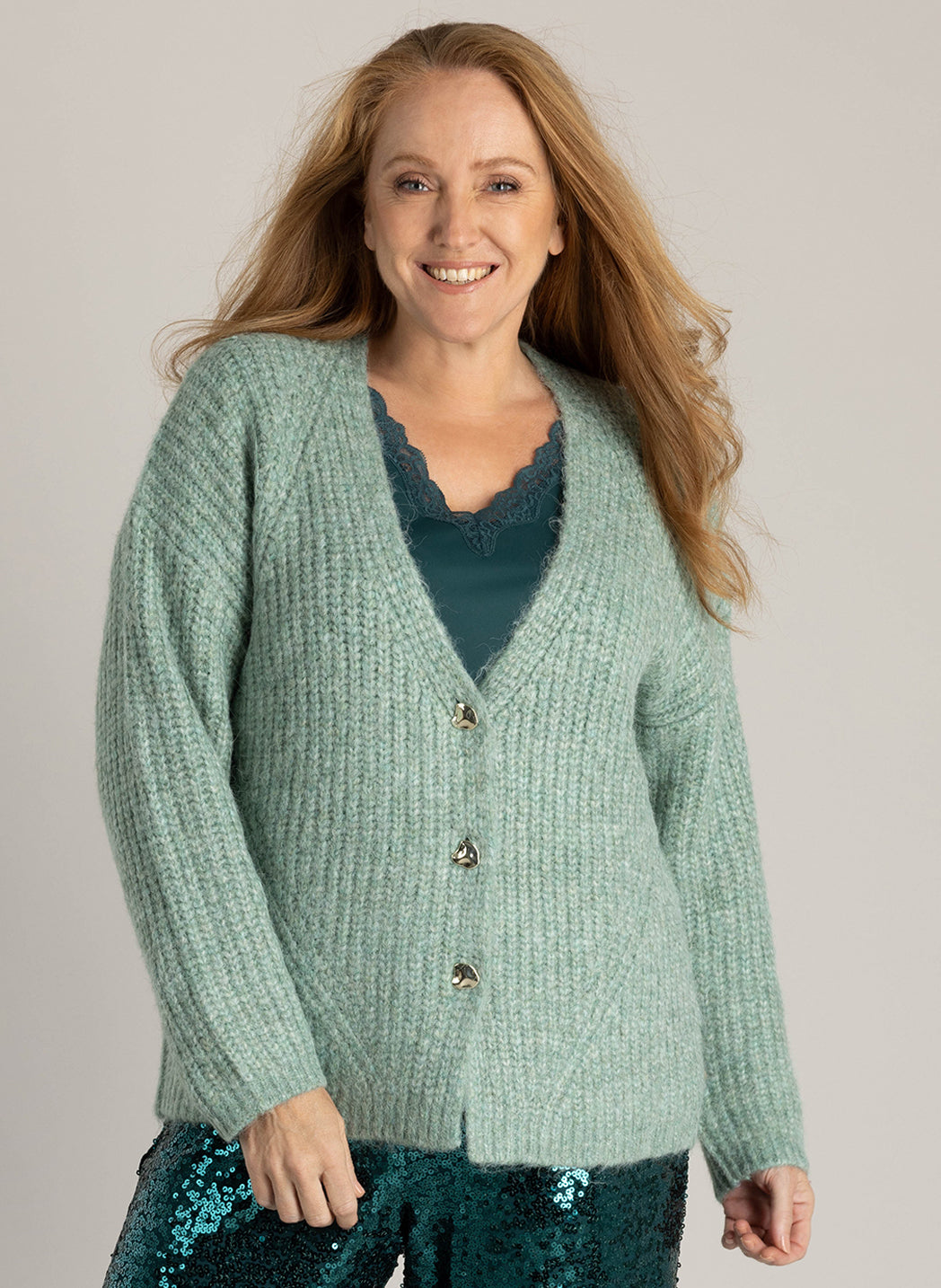 Hermine | Mint/Melange