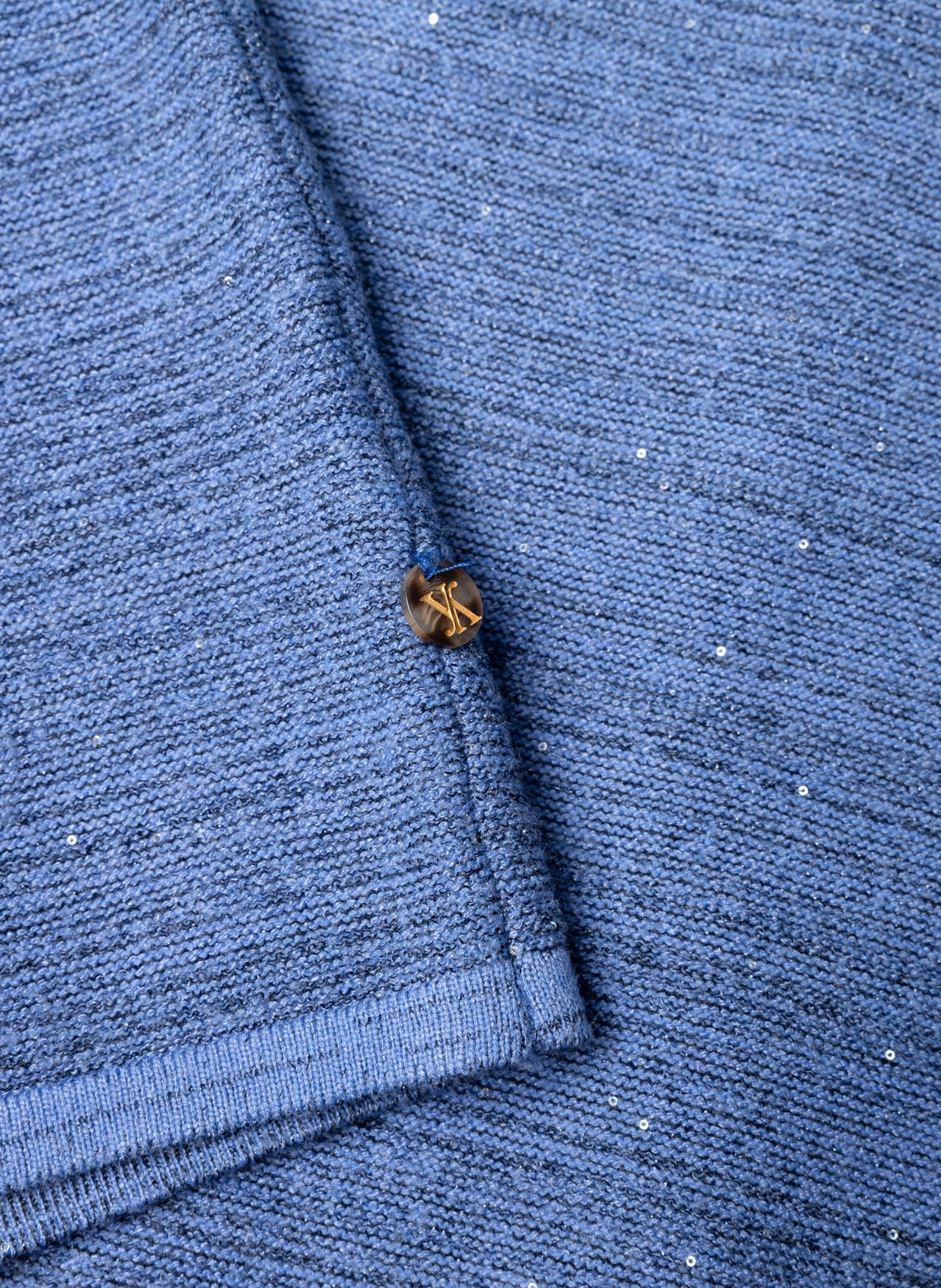 Franceska | Französisches Blau/Melange