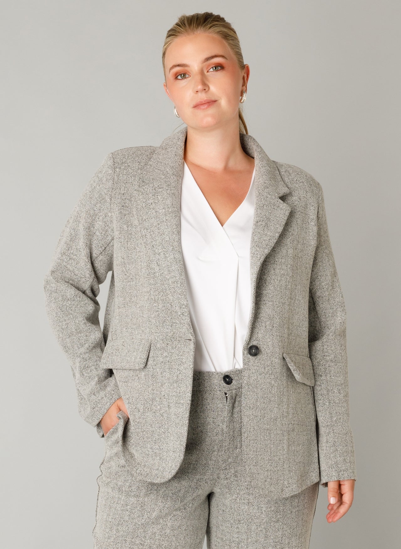 Franzi | Silbergrau/Melange