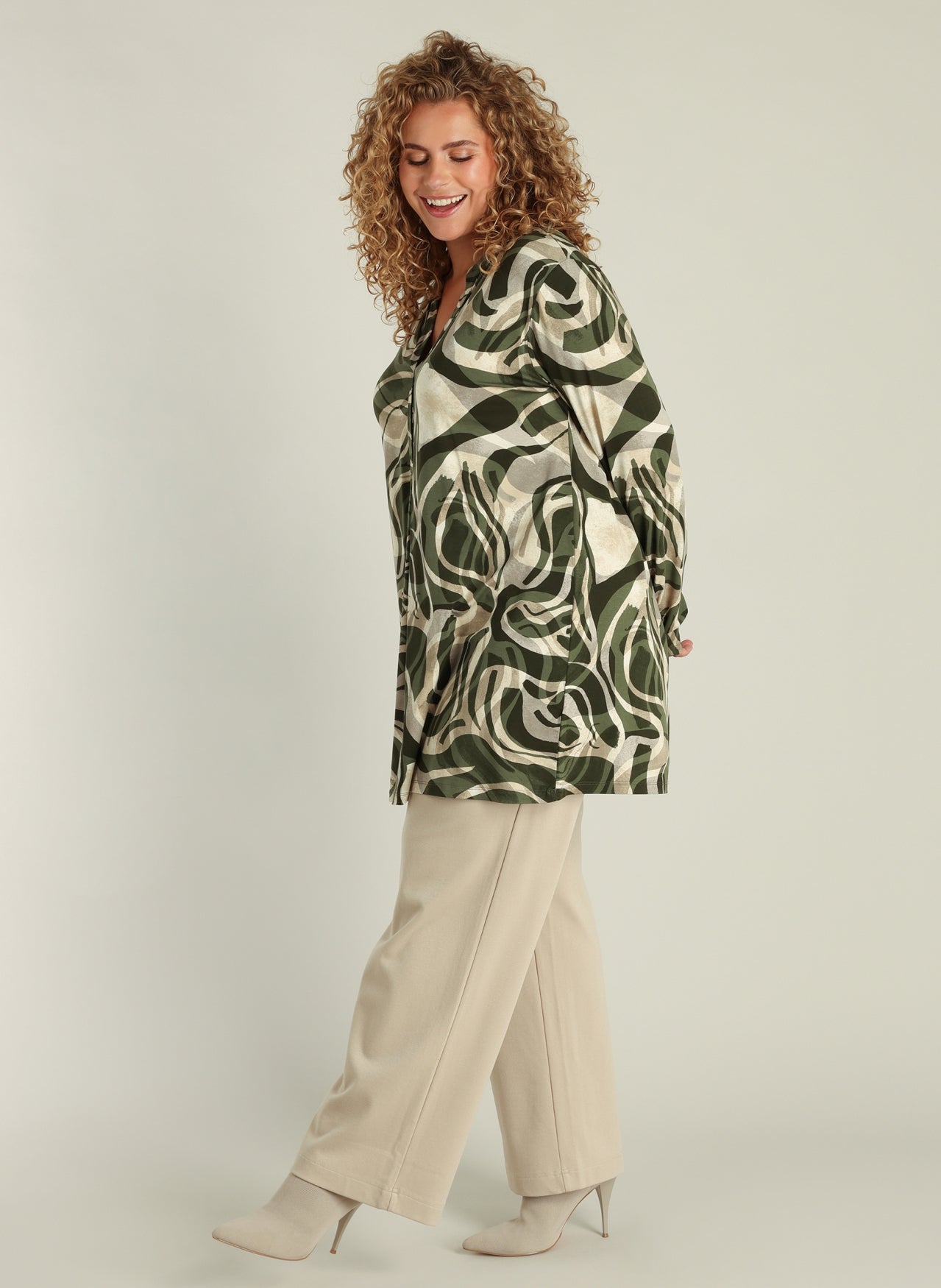 Violette Essential | Army Green/Multi-Col