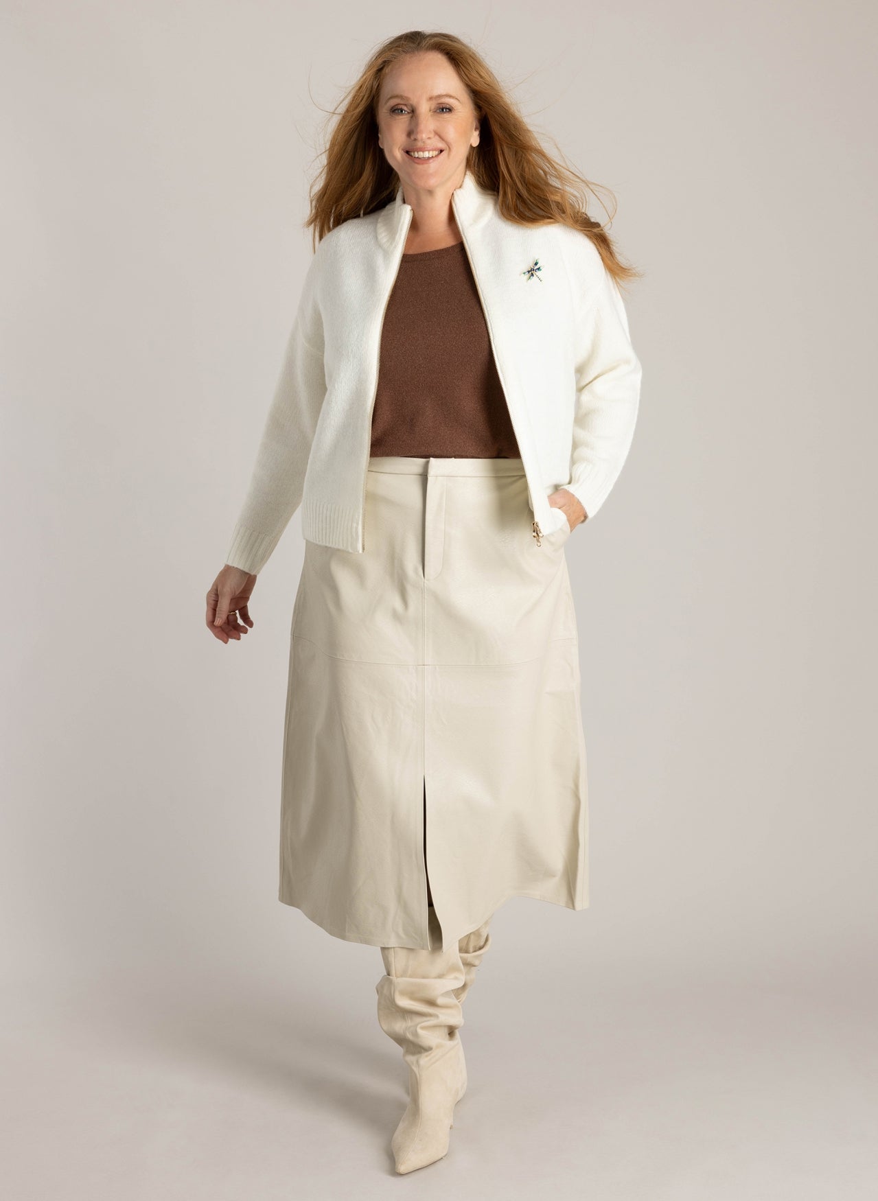 Haniya | Winter White