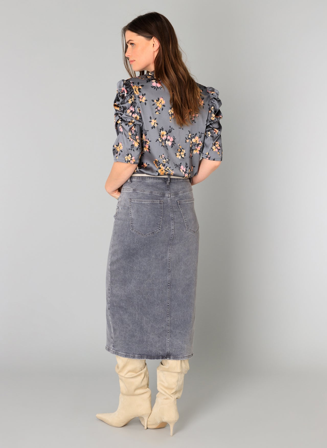 Barbara | Grauer Denim