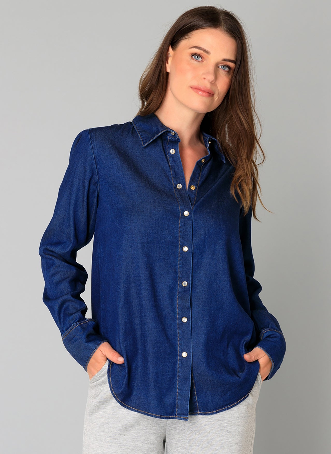 Beatrice | Dunkelblauer Denim