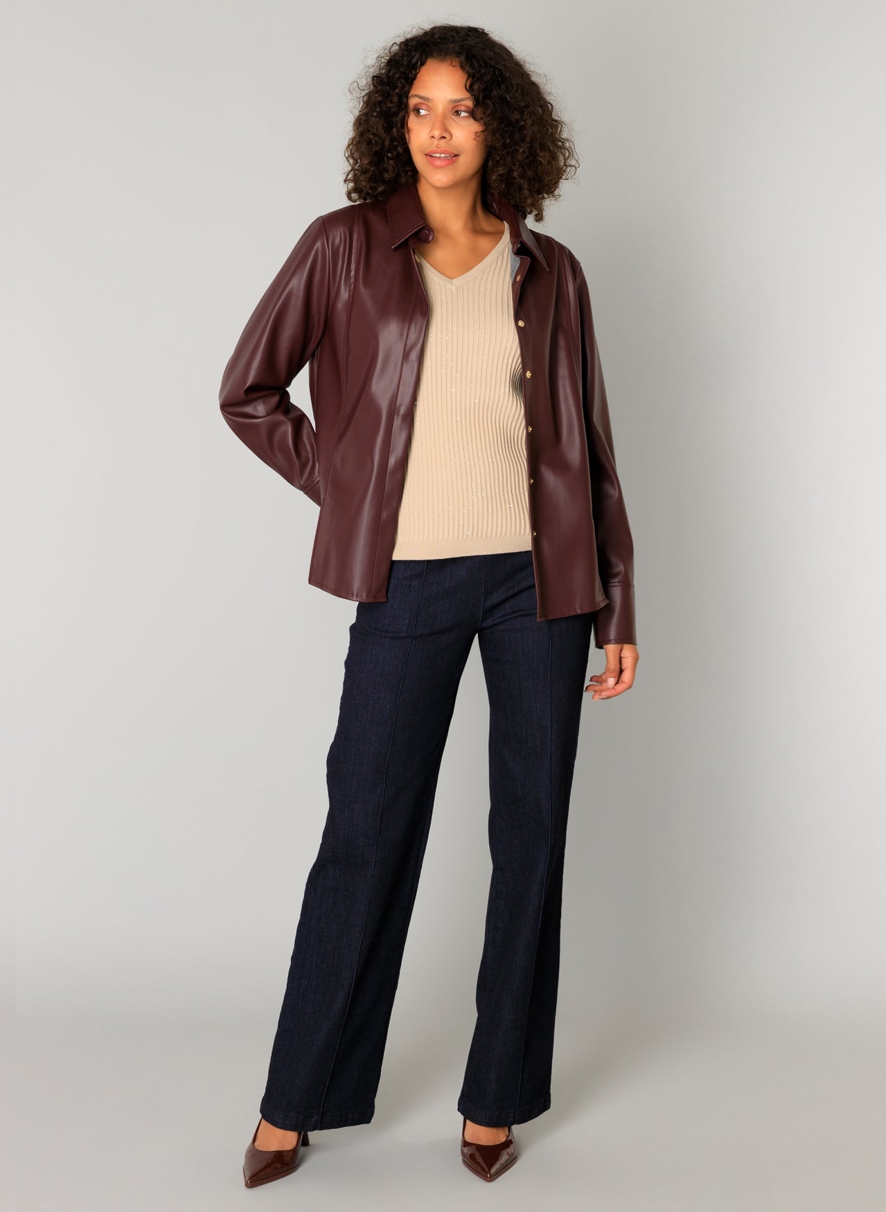 Celeste | Dark Bordeaux