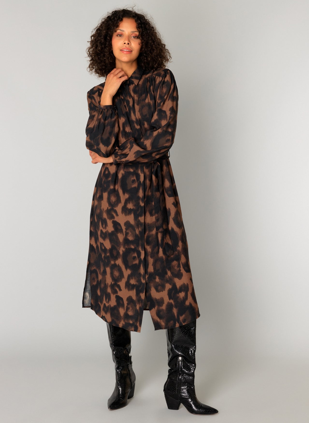 Charlene | Warm Taupe/Multi-C