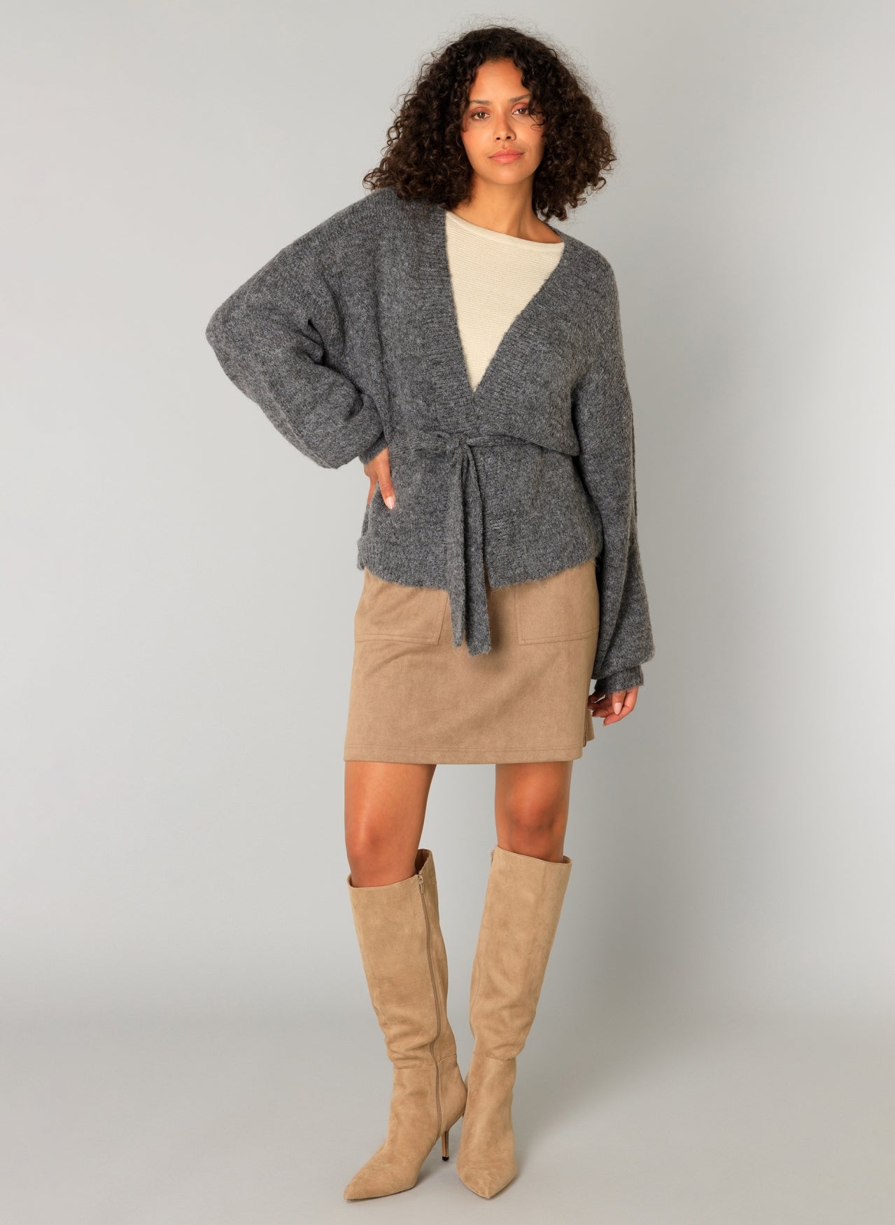 Calista | Dark Grey/Melange