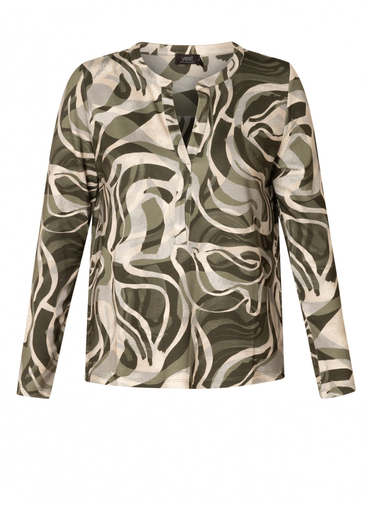 Raissa Essential | Army Green/Multi-Col