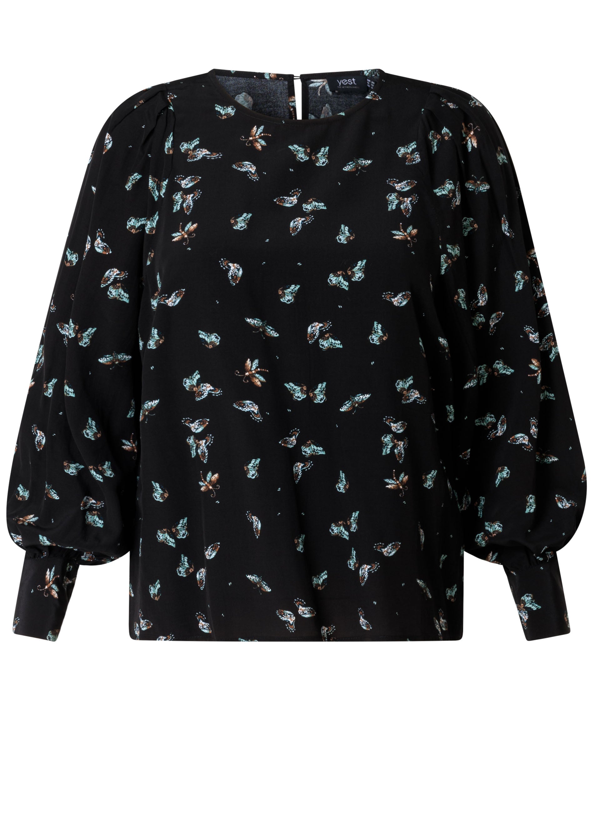 Demetra | Black Multi Colour