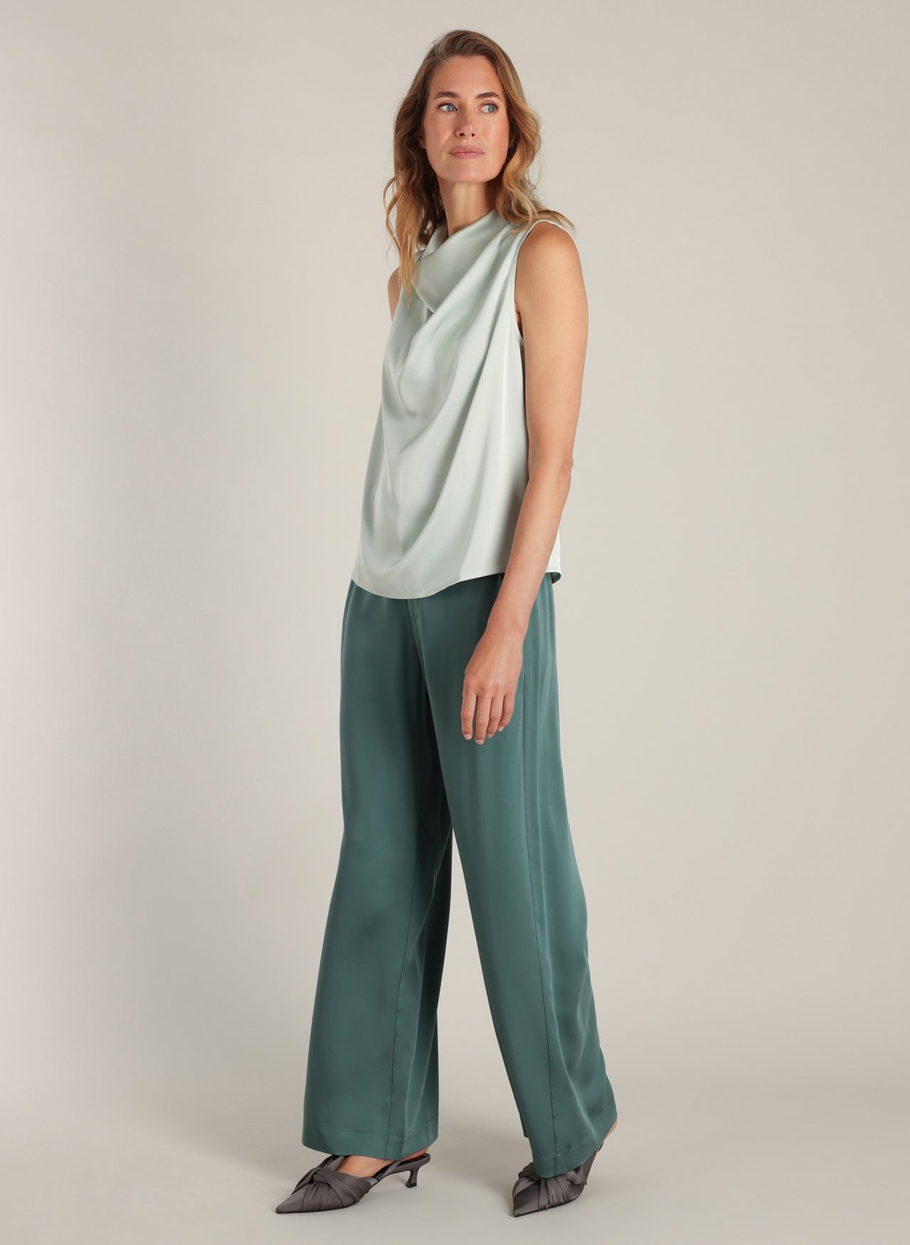 Desiree | Mint Grey