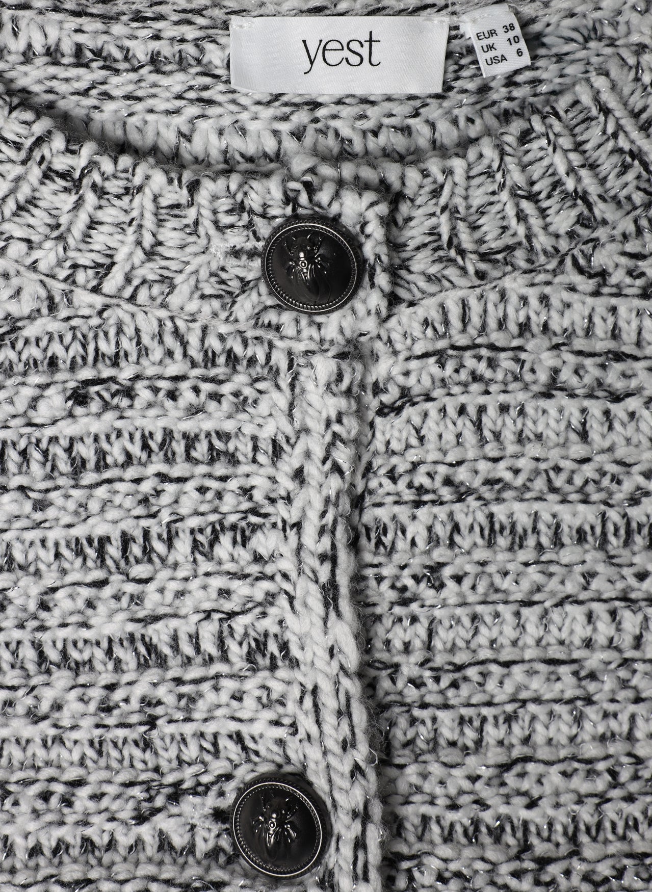 Derica | Black/Off White Mela