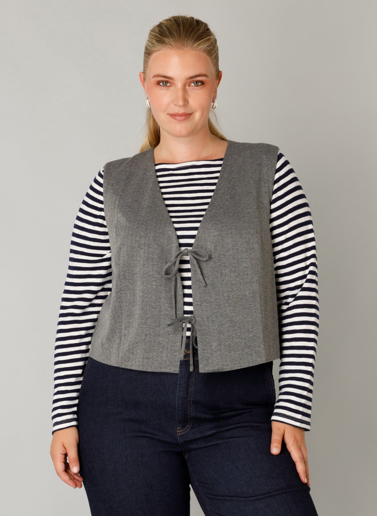 Fabienne | Dunkelgrau/Melange