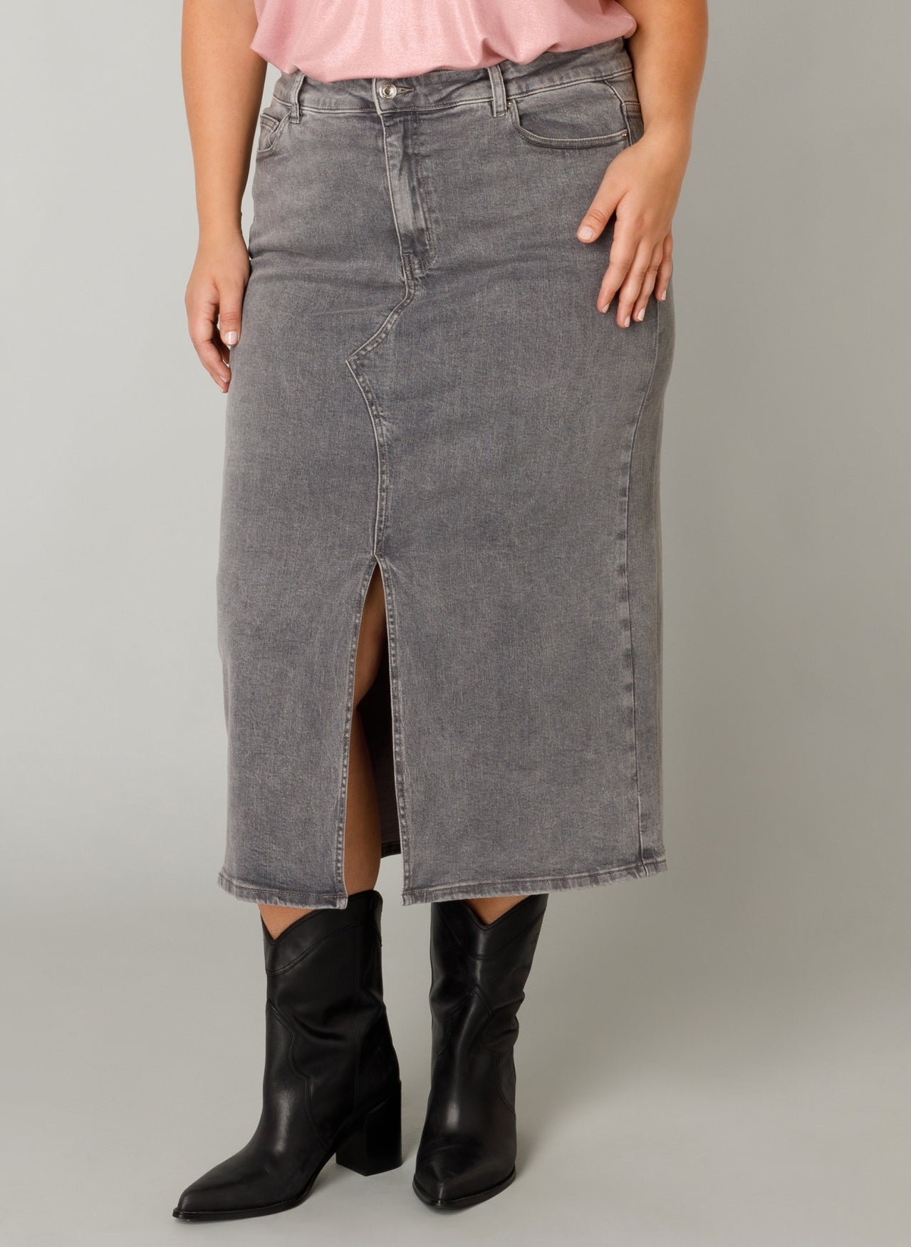Glaube | Grauer Denim