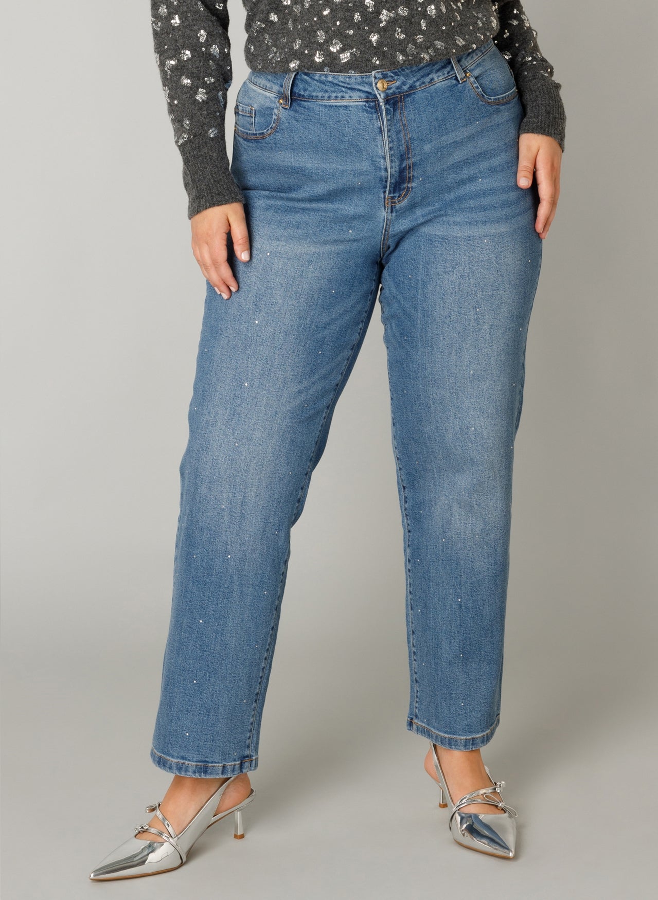 Fatima | Denim Stone Wash Blau