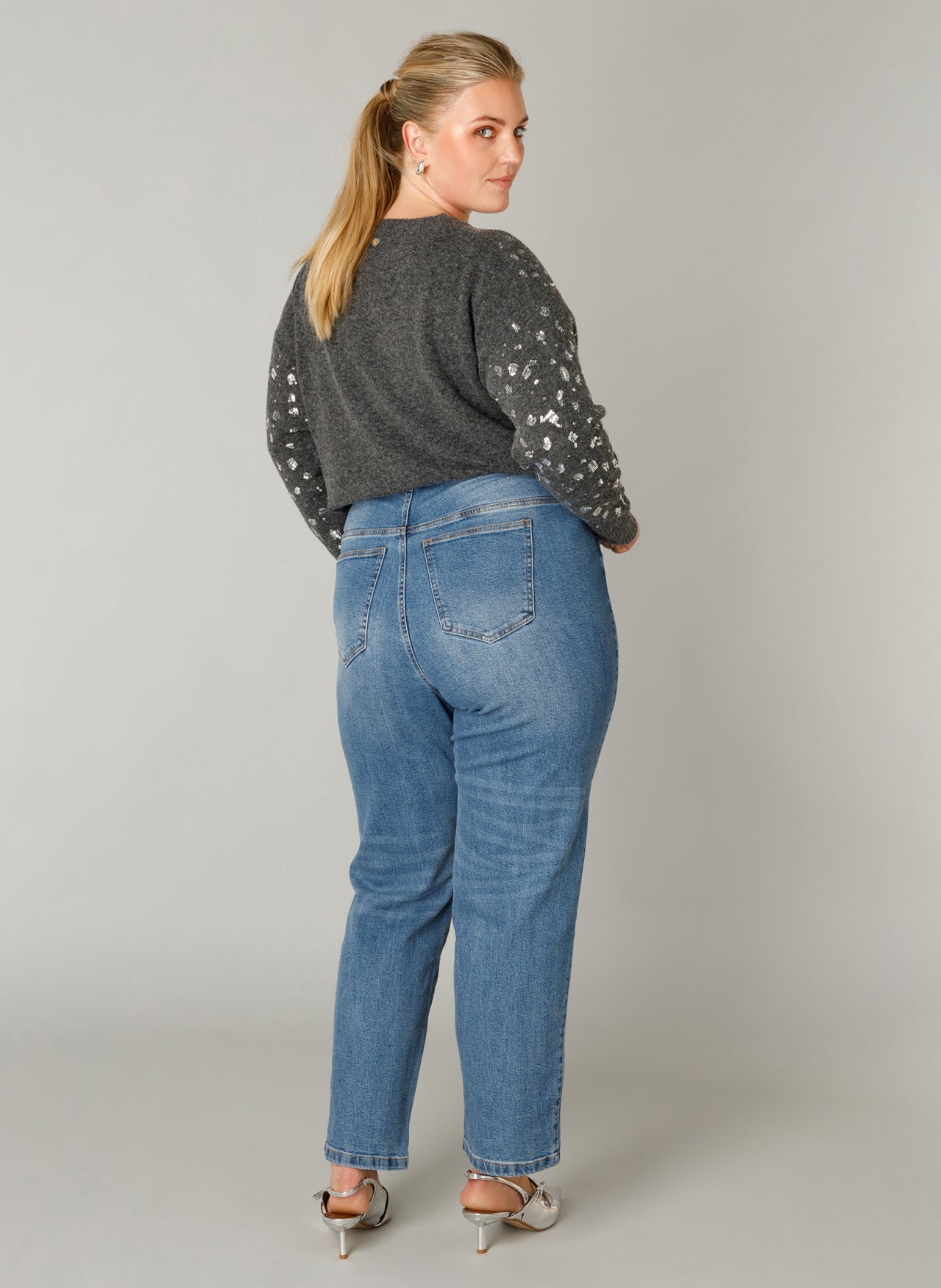 Fatima | Denim Stone Wash Blau