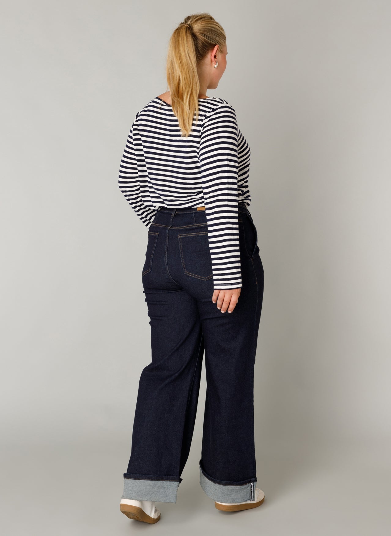 Farn | Dunkelblau/Off-White