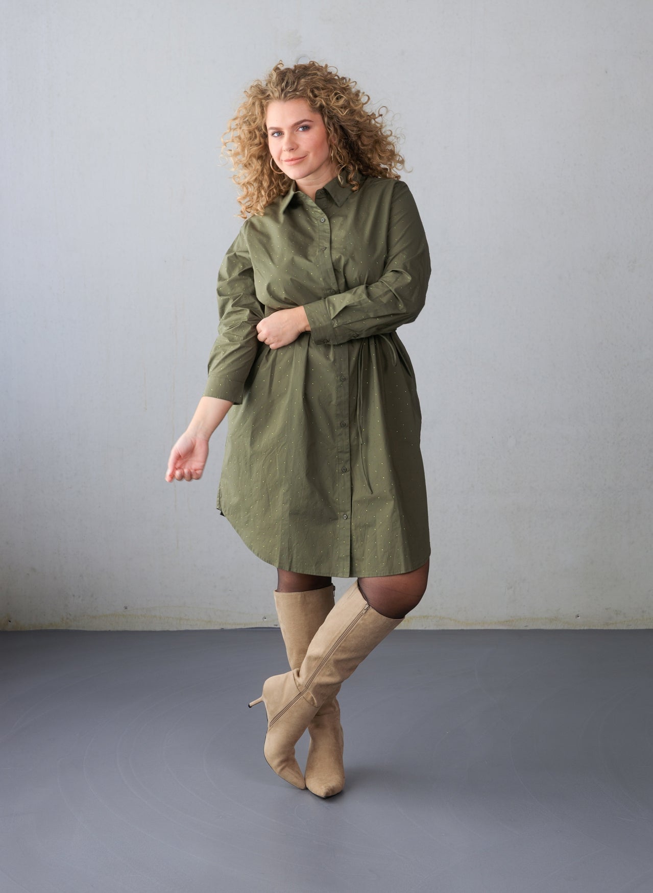 Greta | Grey Olive