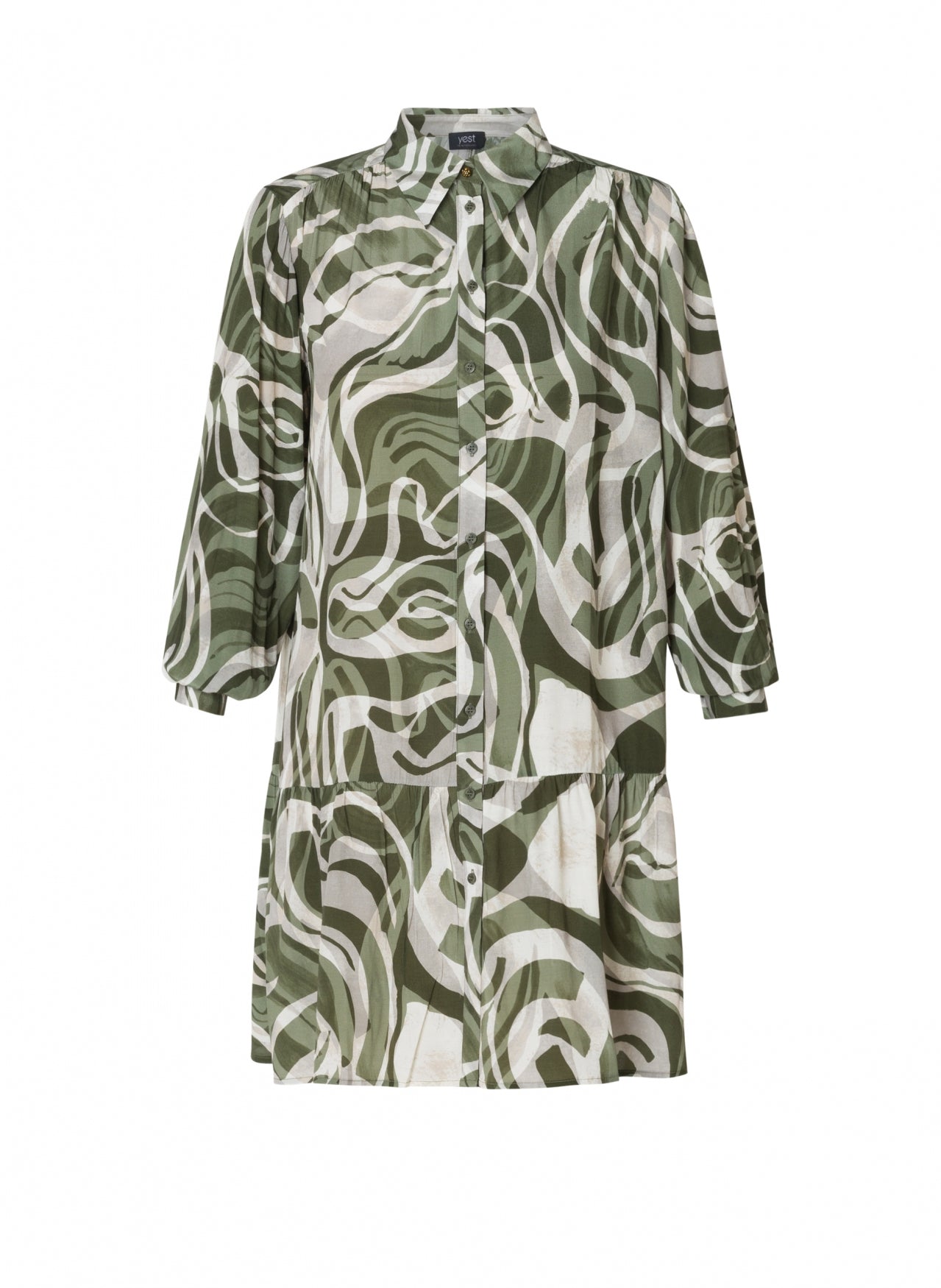 Gwyneth | Army Green/Multi-Col