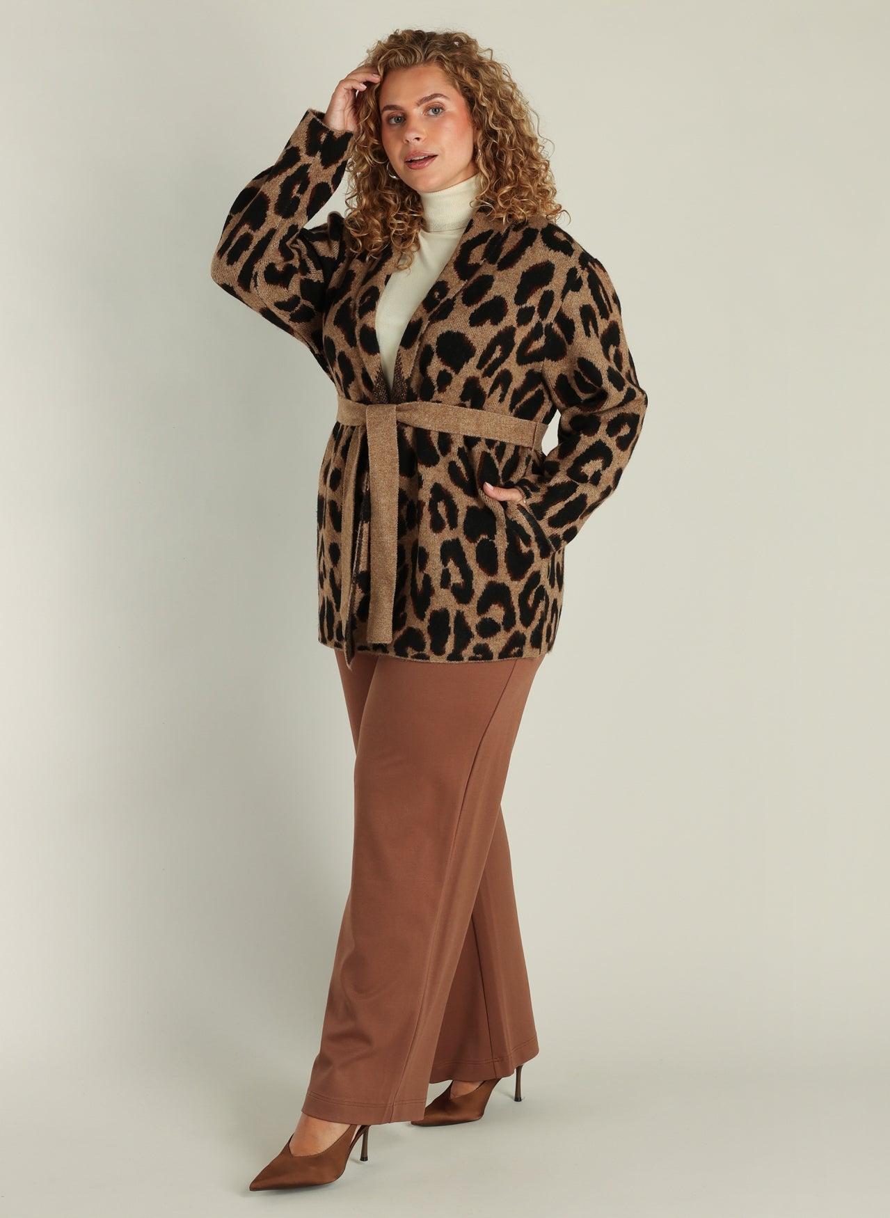 Gemma-Louise | Soft Taupe/Multi Col