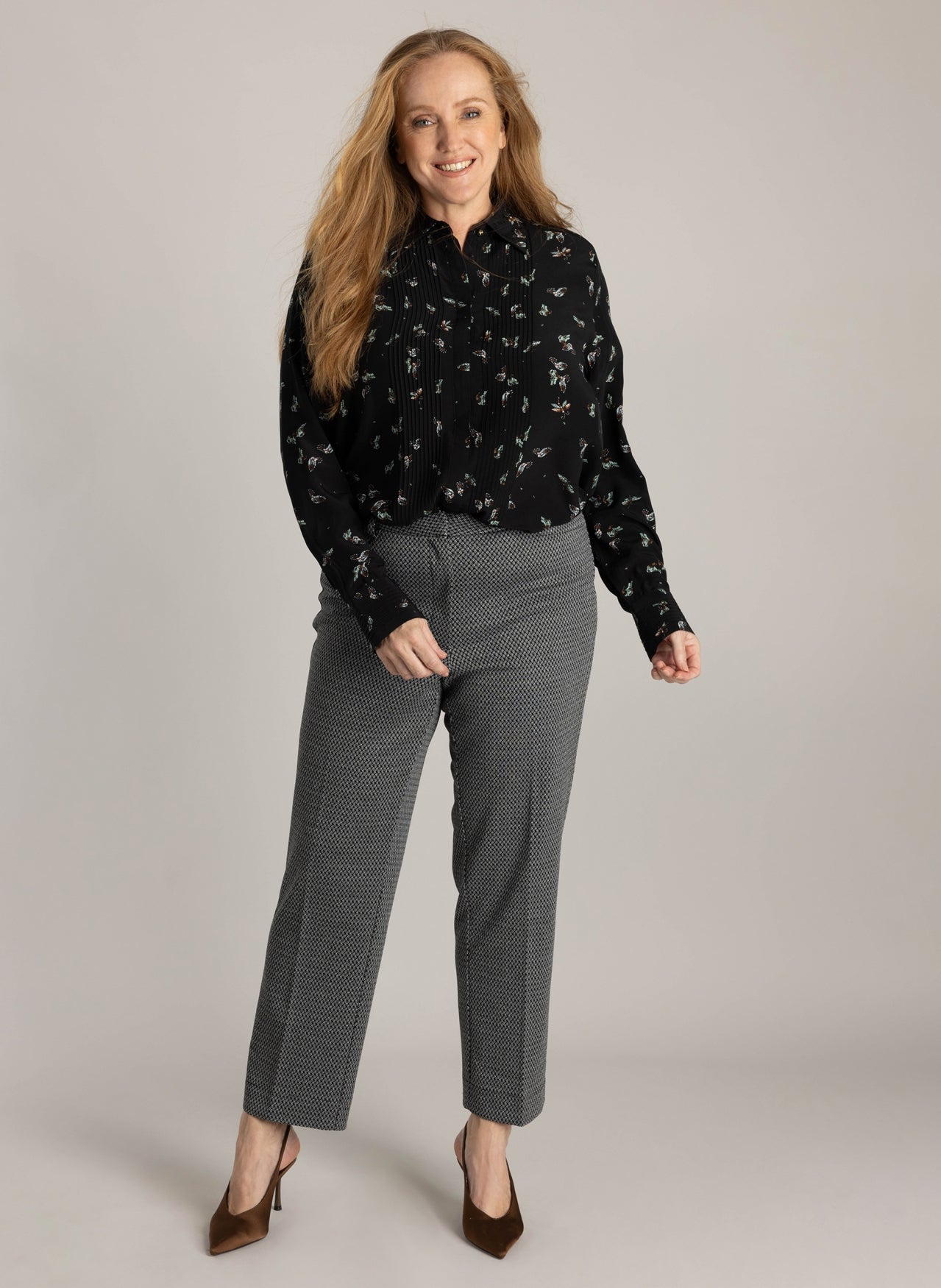 Haya | Black/Multi-Colour