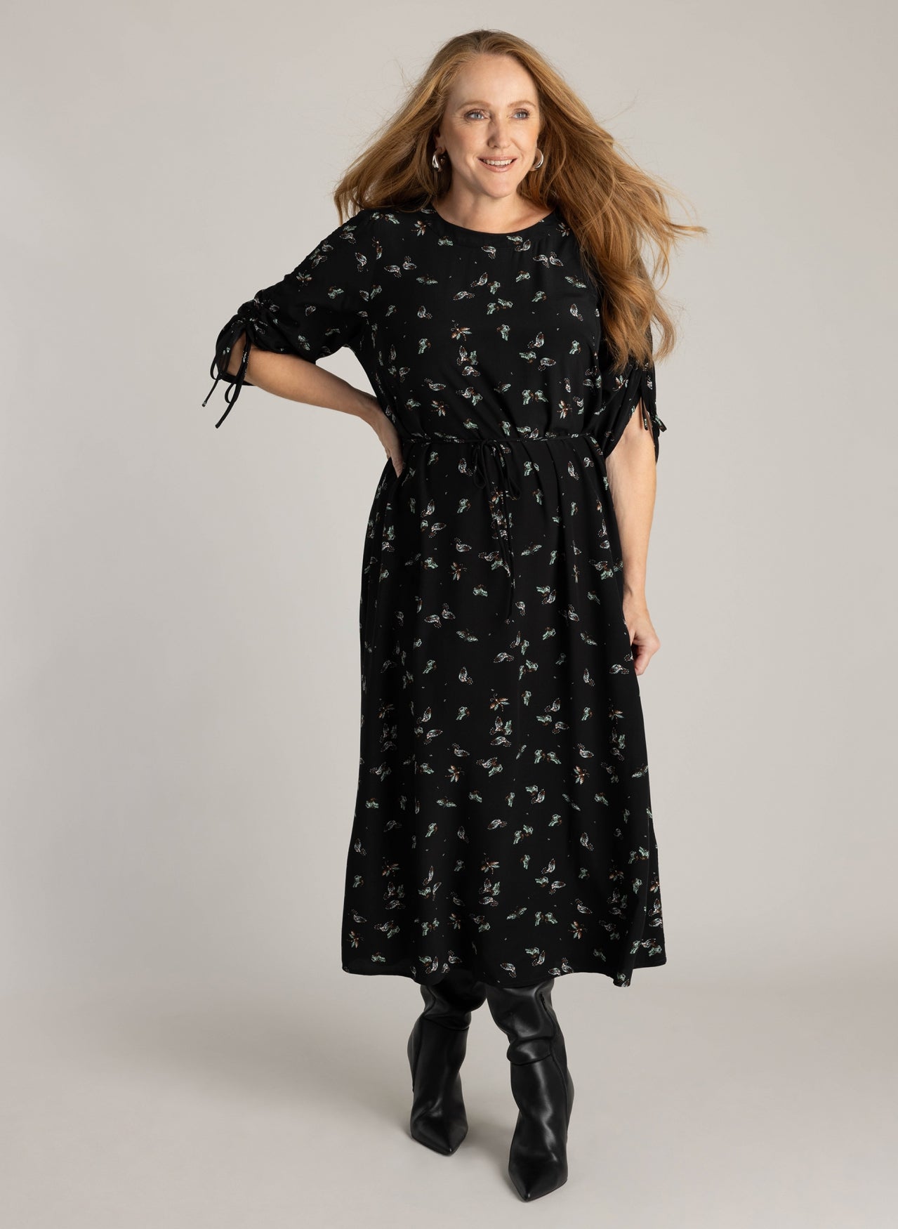 Hedwiga | Black/Multi-Colour