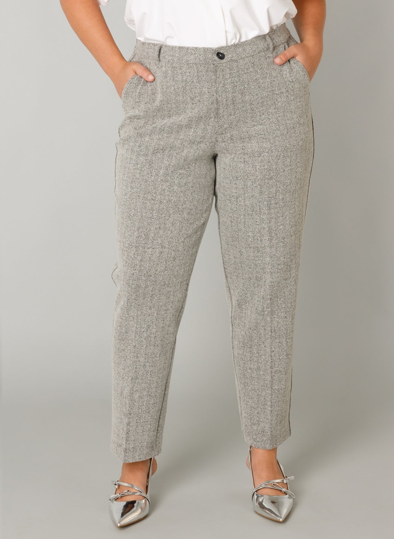 Fredrika | Silbergrau/Melange