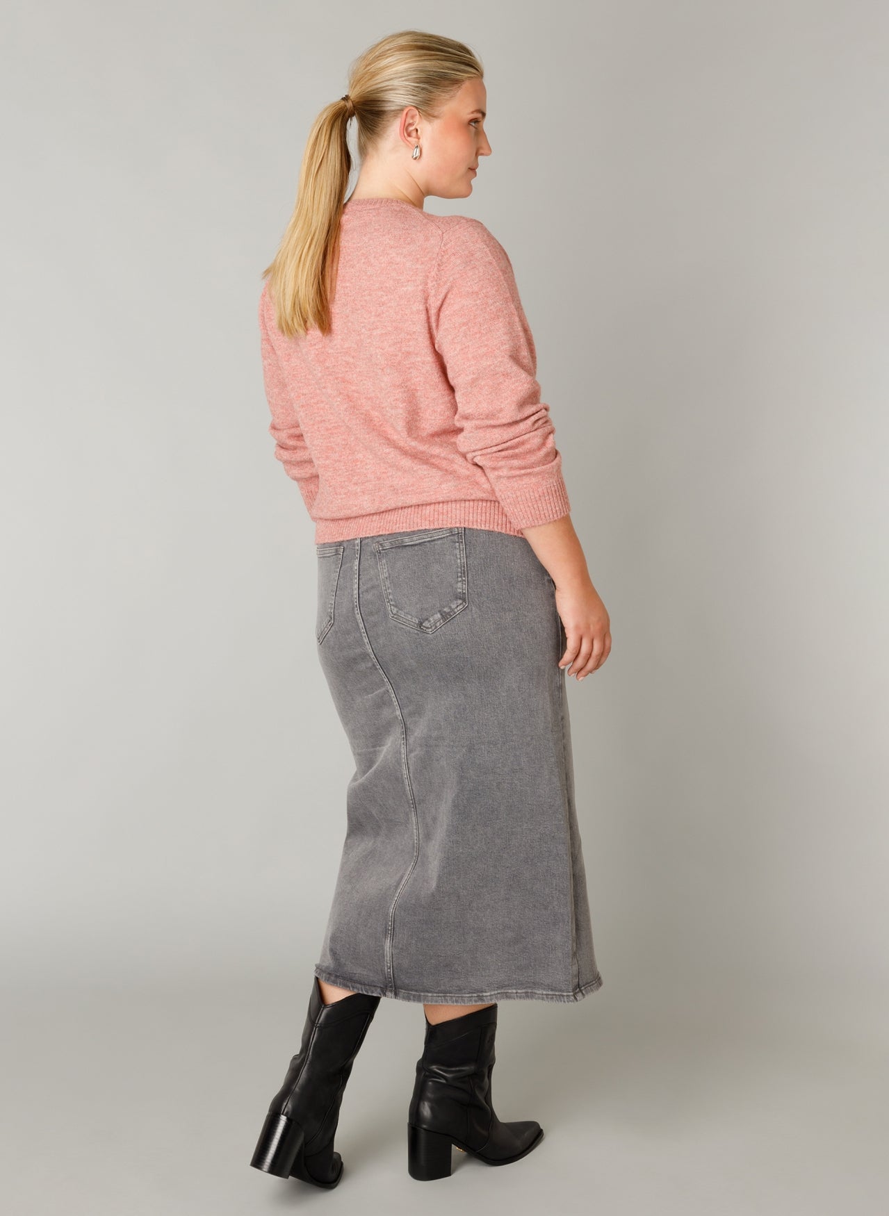 Roelien Essential | Dunkelrosa/Melange