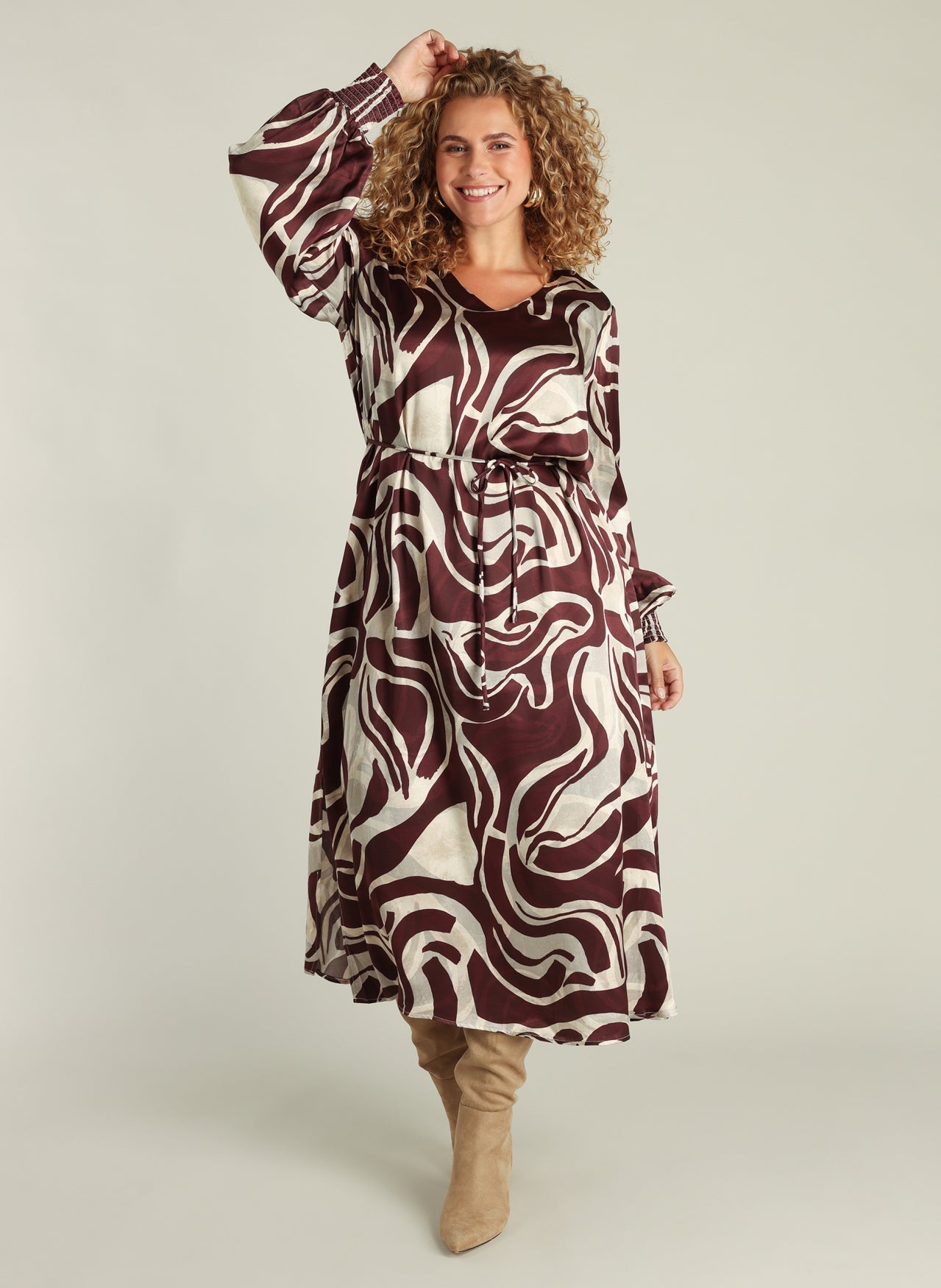 Gisela | Dark Bordeaux/Multi