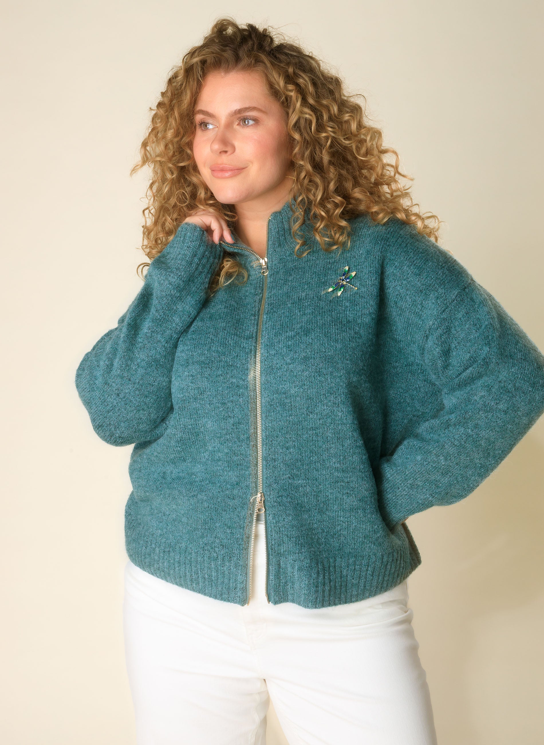 Haniya | Dark Mint/Melange